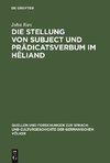 Die Stellung von Subject und Prädicatsverbum im Hêliand