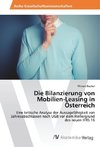 Die Bilanzierung von Mobilien-Leasing in Österreich