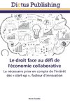 Le droit face au défi de l'économie collaborative