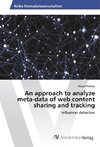 An approach to analyze meta-data of web content sharing and tracking