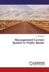 Management Control System in Public Sector