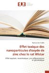 Effet toxique des nanoparticules d'oxyde de zinc chez le rat Wistar