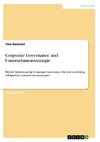 Corporate Governance und Unternehmensstrategie