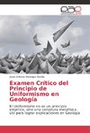 Examen Crítico del Principio de Uniformismo en Geología