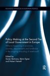 Policy Making at the Second Tier of Local Government in Europe