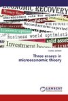 Three essays in microeconomic theory