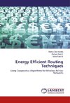 Energy Efficient Routing Techniques