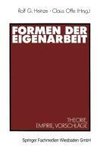 Formen der Eigenarbeit