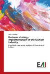 Business strategy implementation in the fashion industry