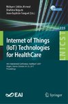 Internet of Things (IoT) Technologies for HealthCare