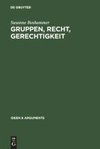 Gruppen, Recht, Gerechtigkeit