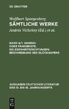 Anbind- oder Fangbriefe. Gelegenheitsdichtungen. Beschreibung des Glückhafens