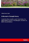 A Memoir of Joseph Henry