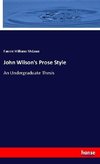 John Wilson's Prose Style