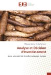 Analyse et Décision d'Investissement