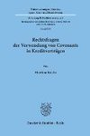 Rechtsfragen der Verwendung von Convenants in Kreditverträgen