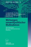 Wirkungen umweltpolitischer Maßnahmen