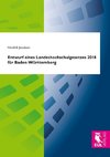 Entwurf eines Landeshochschulgesetzes 2018 für Baden-Württemberg