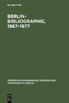 Berlin-Bibliographie, 1967-1977