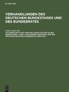 Sachregister zu den Verhandlungen des Deutschen Bundestages 1. und 2. Wahlperiode (1949-1957) und den Verhandlungen des Bundesrates (1949-1957)