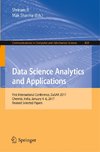 Data Science Analytics and Applications