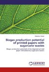 Biogas production potential of printed papers with sugarcane wastes