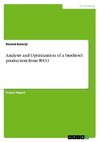 Analysis and Optimization of a biodiesel production from WCO