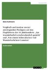 Vergleich und Analyse zweier astrologischer Prodigien auf den Flugblättern des 16. Jahrhunderts. 