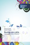 Reading micro skills