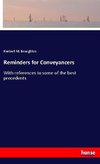 Reminders for Conveyancers