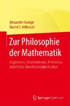 Zur Philosophie der Mathematik