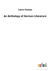 An Anthology of German Literature