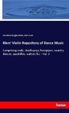 Klers' Violin Repository of Dance Music