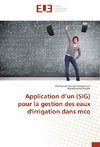 Application d'un (SIG) pour la gestion des eaux d'irrigation dans mco