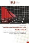 Femme et Microfinance en milieu urbain