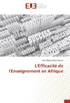 L'Efficacité de l'Enseignement en Afrique