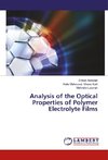 Analysis of the Optical Properties of Polymer Electrolyte Films