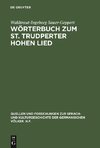 Wörterbuch zum St. Trudperter Hohen Lied