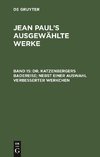 Dr. Katzenbergers Badereise; nebst einer Auswahl verbesserter Werkchen