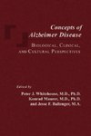 Whitehouse, P: Concepts of Alzheimer Disease