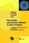 New Analytic and Geometric Methods in Inverse Problems