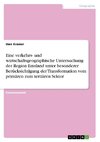 Eine verkehrs- und wirtschaftsgeographische Untersuchung der Region Emsland unter besonderer Berücksichtigung der Transformation vom primären zum tertiären Sektor