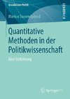 Quantitative Methoden in der Politikwissenschaft