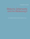 Biblische Zahlenwerte und ihre Bedeutung II