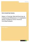 Impact of Strategic Material Sourcing on Construction Performance. A Comparative Study of Domestic Verses Overseas Sourcing Strategies