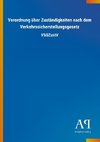 Verordnung über Zuständigkeiten nach dem Verkehrssicherstellungsgesetz