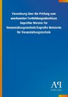 Verordnung über die Prüfung zum anerkannten Fortbildungsabschluss Geprüfter Meister für Veranstaltungstechnik/Geprüfte Meisterin für Veranstaltungstechnik