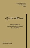 Goethe-Blätter