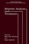 Behavior Analysis and Treatment