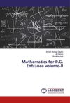 Mathematics for P.G. Entrance volume-II